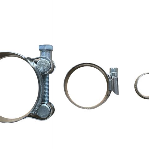 Clamp type hose clamps and with/without bolt