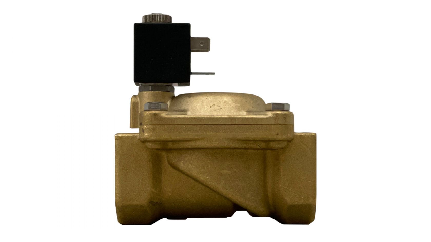 Elettrovalvola NC 1" In Ottone: 220V AC, IP65, Normalmente Chiusa, Per Gas, Aria E Acqua, DN25