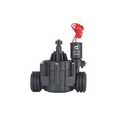 Electric and hydraulically operated valves