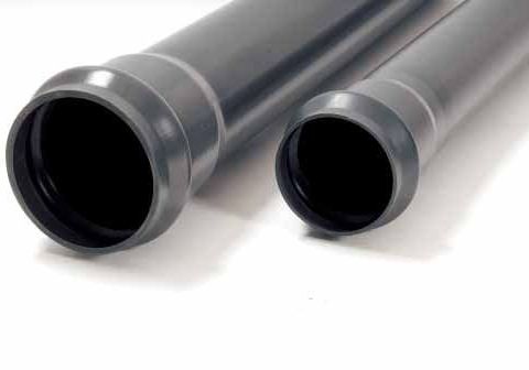 Stiff PVC pipes