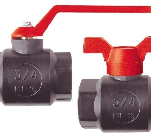 Brass, PPCV &amp; INOX ball valves